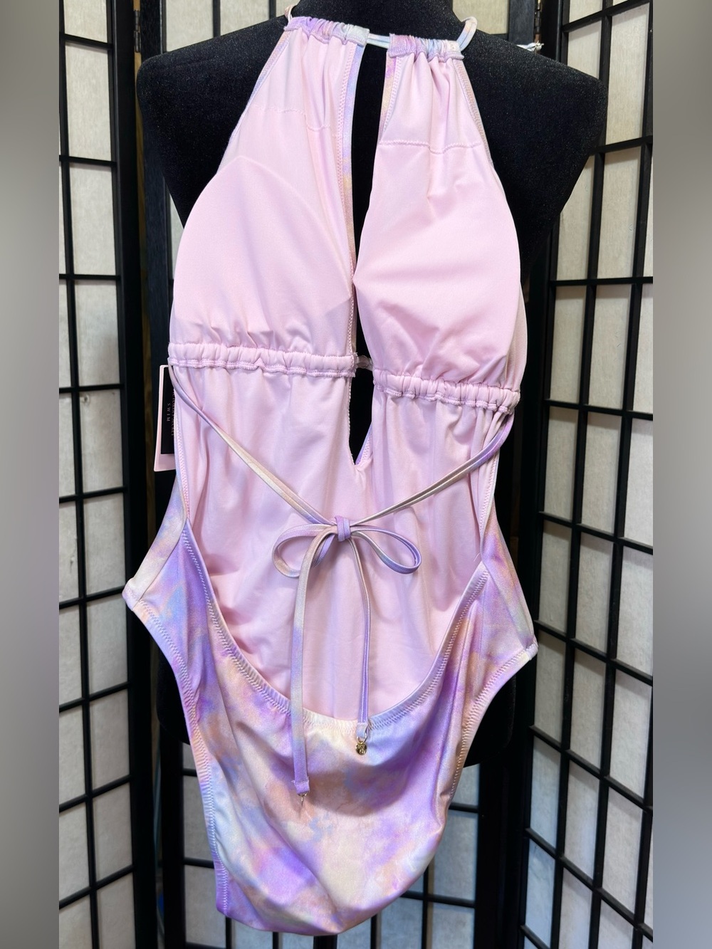 VICTORIA’S SECRET Pastel Tie-Dye Halter One-Piece - Picture 9 of 10